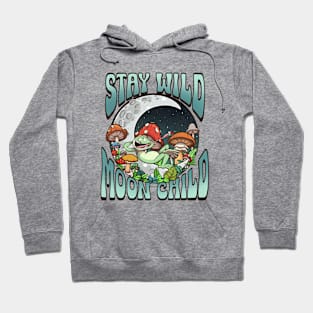 Stay Wild Moon Child Cartoon Hoodie